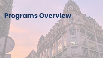 UC Irvine Study Abroad - Programs Overview