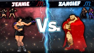 [IKEMEN GO] 3V3 TURN AI BATTLE - Jennie (Blackpink Team) vs Zangief (+ Markiplier & Missa Sinfonia)