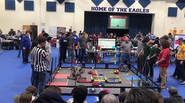 Vex Turning Point Qualifier #49 at Heritage Christian | 7701X & 1115B vs. 2567E & 7701T