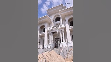 Biệt thự Tân cổ điển 2 tầng mái Nhật #kientrucvking #vking #nhadep #thietkenhadep #thicong