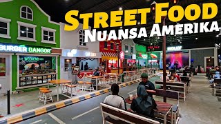 STREET FOOD DI SURABAYA NYAMAN BERSIH ADA LIVE MUSIC - HOLLYWOOD MARGOREJO MASPION SQUARE