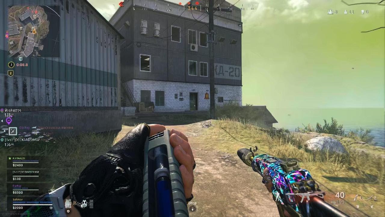 Call of Duty: Warzone 1vs4 - YouTube