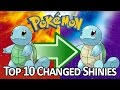 Top 10 Generation 1 Pokemon That Changed Their Shiny Coloration Over Time!