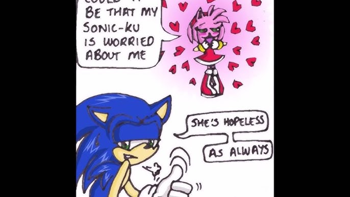 SONIC AND AMY ALMOST KISS!? #sonicthehedgehog #sonicplushvideos