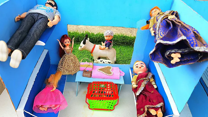 Barbie Doll All Day Routine In Indian Village/Sita Ki Kahani Part-155/Barbie Doll Bedtime Story