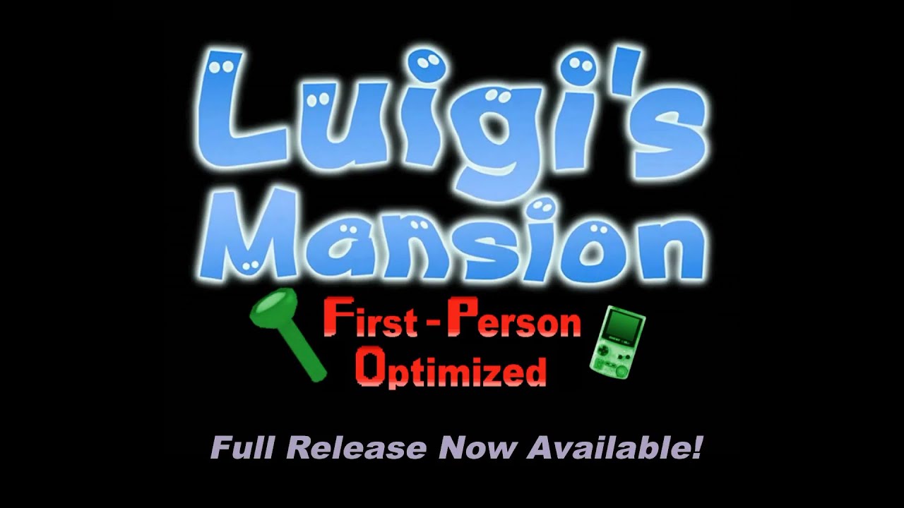 ROM Hacks: Luigi's Mansion - First-Person Hack Updated to v1.1