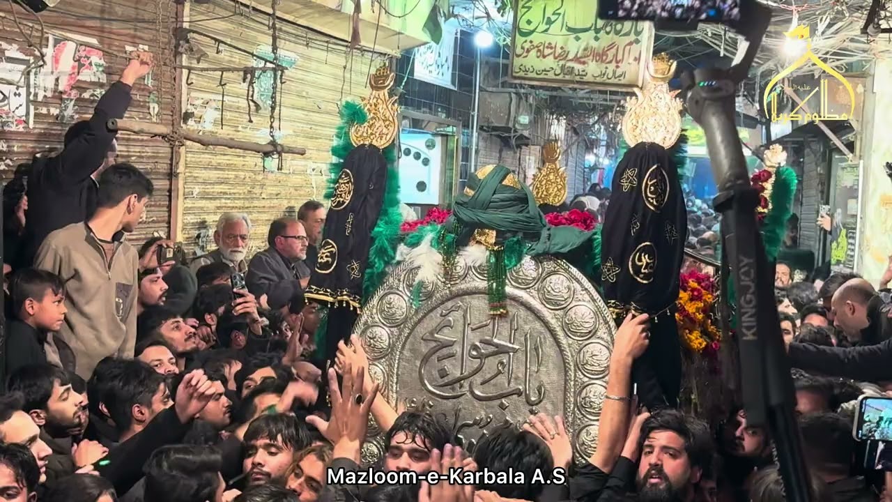 24 Rajab 2025 | Baramdagi Markazi Taboot Imam Musa Kazim AS  | Babul Hawaij Mochi Gate Lahore
