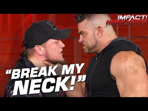 Sami Callihan Threatens Brian Cage's WIFE & KID for a Title Shot! | IMPACT! Highlights Oct 22, 2019