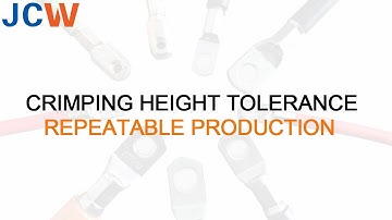 Lug Crimping Tolerance Testing(JCW-10T)丨Terminal Crimping Machine丨Hexagon Terminal