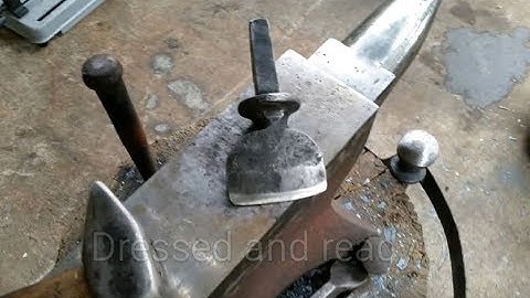 Forging A Hardy Cut Off Tool