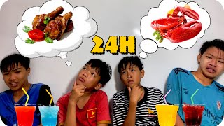 Anh Ba Phải | Thử Thách 24H - Người Cuối Cùng Không Ăn Thắng 1 Triệu | Challenge 24H