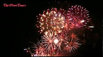 Oban community fireworks fiasco