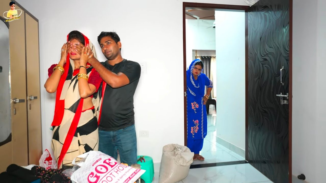 पति पत्नी का प्यार #haryanvi #natak #episode #comdey #parivarik Reena Balhara & Mukesh Sain