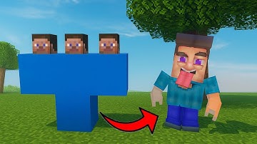 How to Spawn Grotesque Steve in Minecraft PE