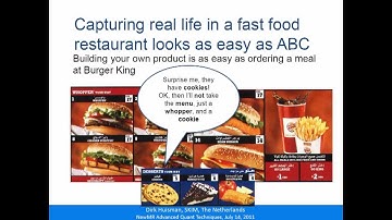 Introduction to Menu-Based Conjoint - Dirk Huisman