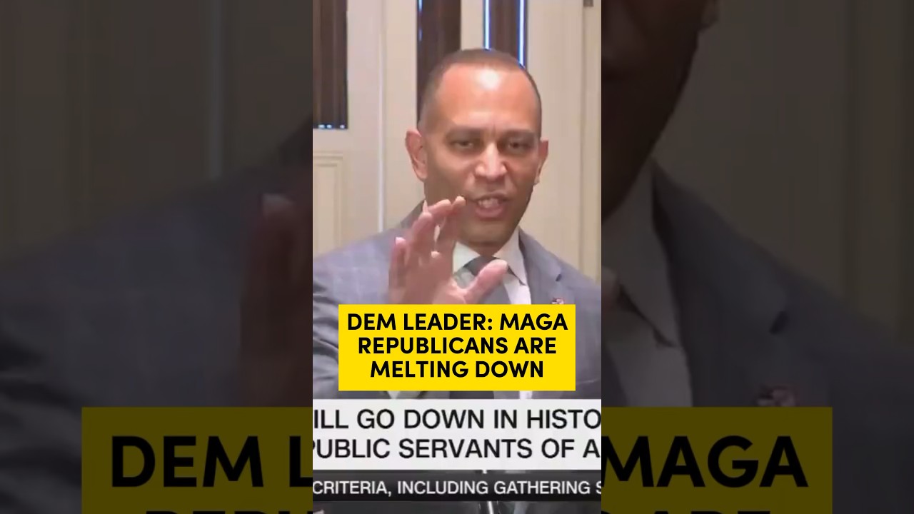 Dem Leader: MAGA Republicans are MELTING DOWN