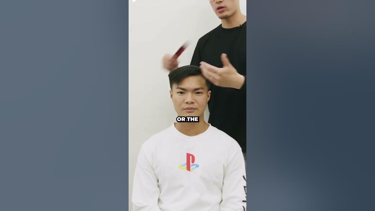 How To Switch From A Side Part To A Middle Part shorts