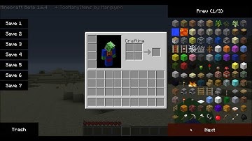 Minecraft: Beta 1.8.1 TooManyItems Mod Review And Tutorial + Download