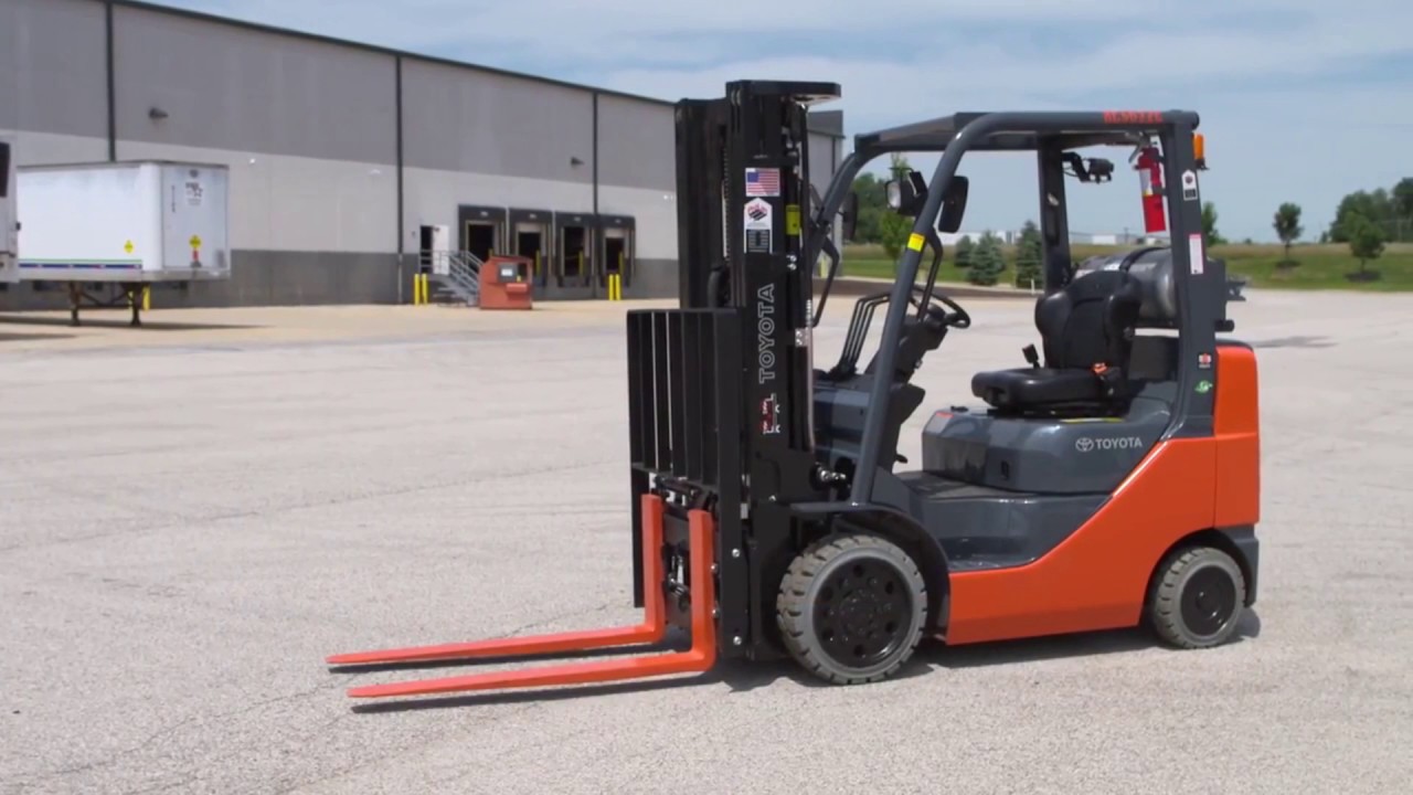 Toyota 8fgcu25 Forklift Demo Youtube