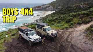 homepage tile video photo for 4x4 Camping adventure in South West Australia - Jeep Gladiator Around Australia