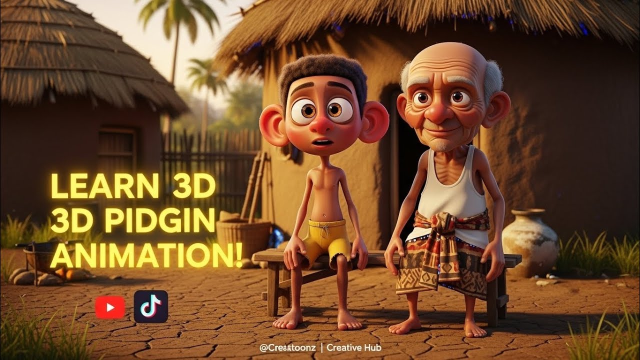 How to Create 3D Pidgin-Style Conversational Animation (Step-by-Step)