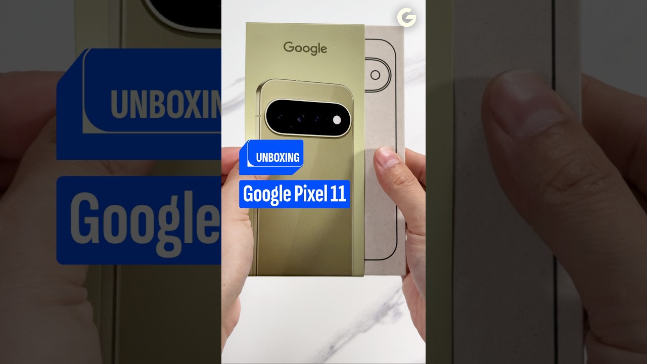 UNBOXING: Google Pixel 11 (Pistachio) - YouTube