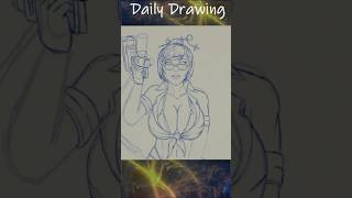 Mei Overwatch Sketch Fanart Speedpaint