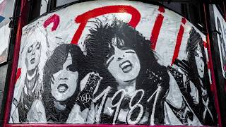 Artist Robert Vargas Paints Mötley Crüe Mural on The Whisky a Go Go