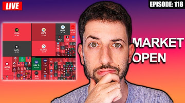 STOCKS CONTINUE TO PLUMMET, AI BUBBLE, THERAPY SESSION | MARKET OPEN