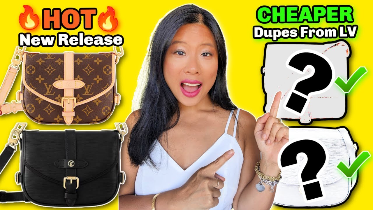 5 AFFORDABLE Dupes For The New LV Saumur BB That Are Actually Authentic Louis  Vuitton! Must Watch! 