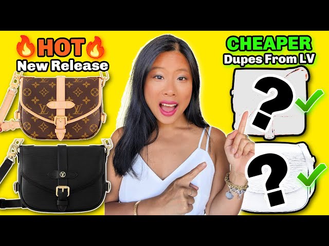 5 AFFORDABLE Dupes For The New LV Saumur BB That Are Actually Authentic Louis  Vuitton! Must Watch! 