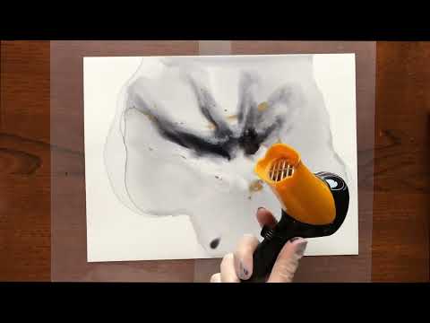 Alcohol Ink Art using OCTOPUS ALCOHOL INK SET (MY VERY FIRST TIME) | Abstract Art