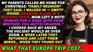 My Parents Left Me Alone With Grandpa on Christmas—What They Found Out Cost Them Everything