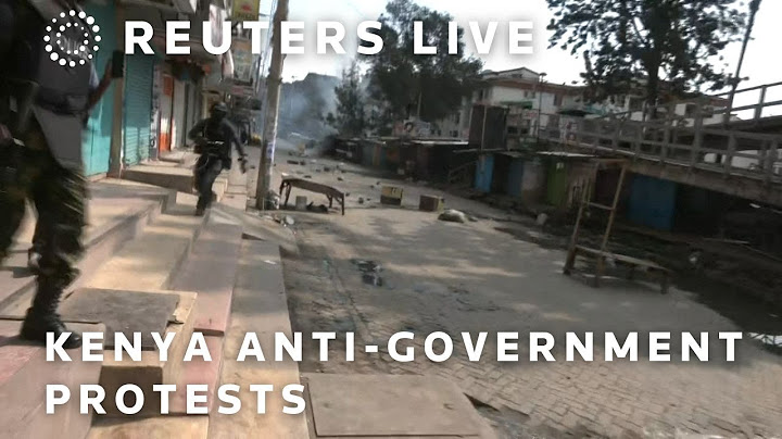 LIVE: Protests in Kenya after cabinet reshuffle