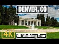 4K City Walks: Denver, Colorado Cherry Creek Area - Virtual Walk Treadmill City guide Vid