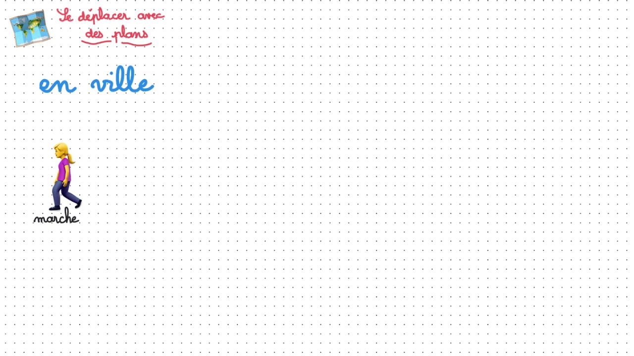 Se déplacer avec des plans - Géographie CM2 - YouTube