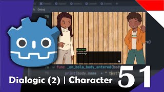 Godot 4.0 - 51 : Dialogic (2) | Character