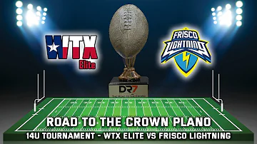 WTX Elite vs Frisco Lightning 14u Tournament Highlights | DR7 Plano Road to the Crown