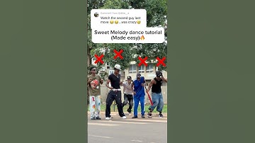 Sweet melody dance tutorial(Made easy)✅🔥 #shorts