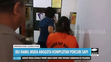 Ibu Hamil Muda Anggota Komplotan Pencuri Sapi
