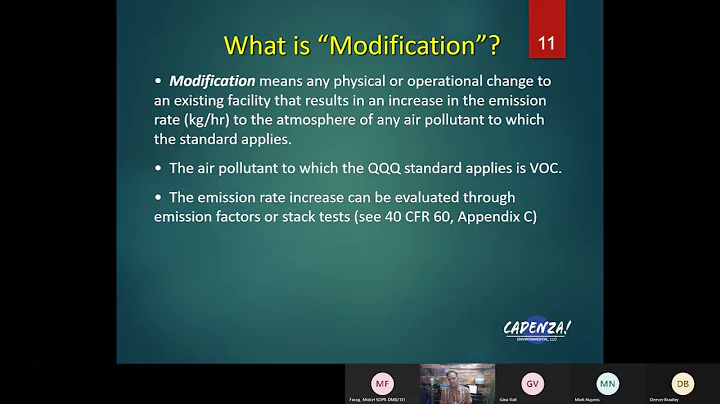 Webinar 36 - John Wigger - Cadenza Environmental -...