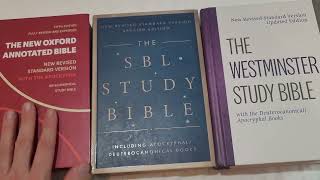 3 scholarly bibles compared
