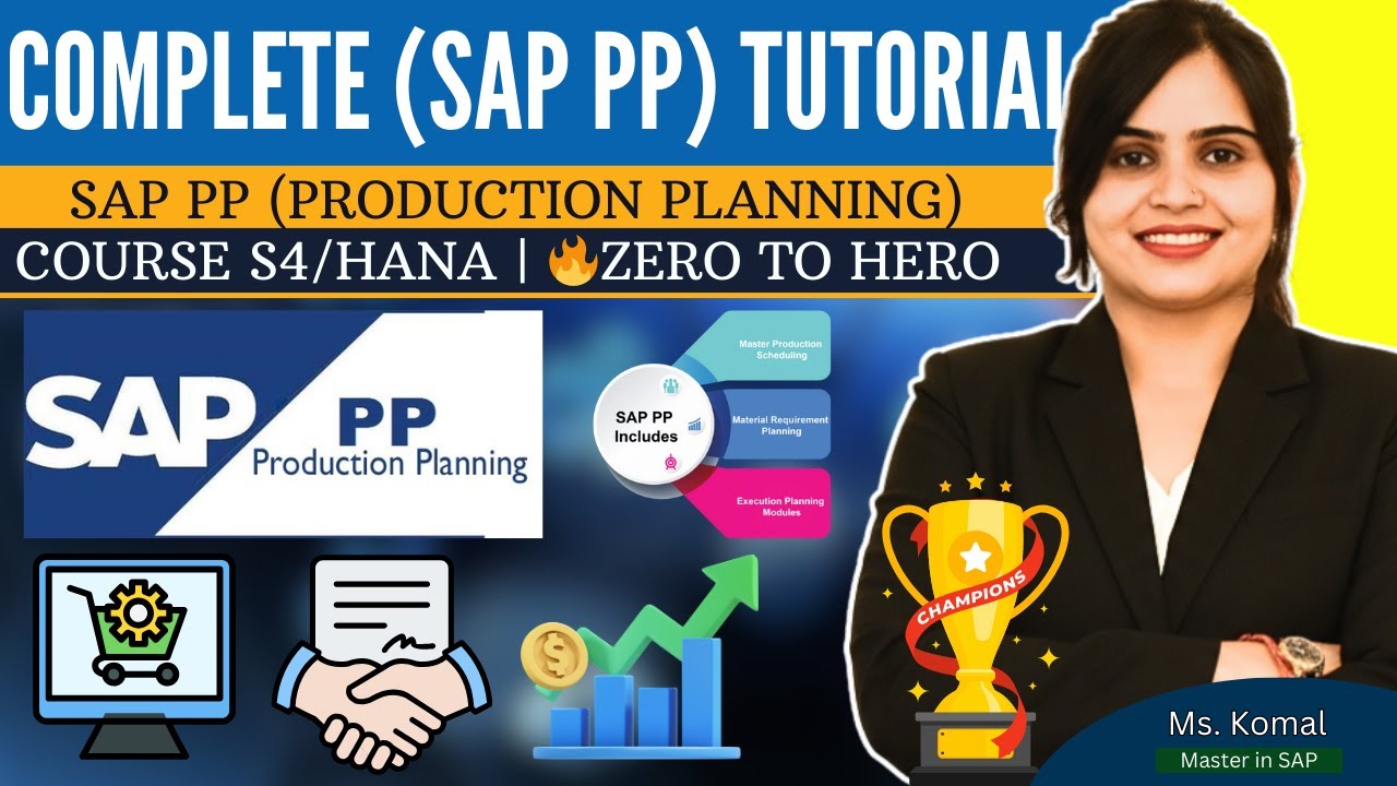 SAP PP Full Course in 2026 | 🔥Zero to Hero Production Planning Tutorial ...