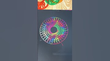 The Magical Creation Take the Shape of perfectio #spirograph #satisfying #asmr #art #usa