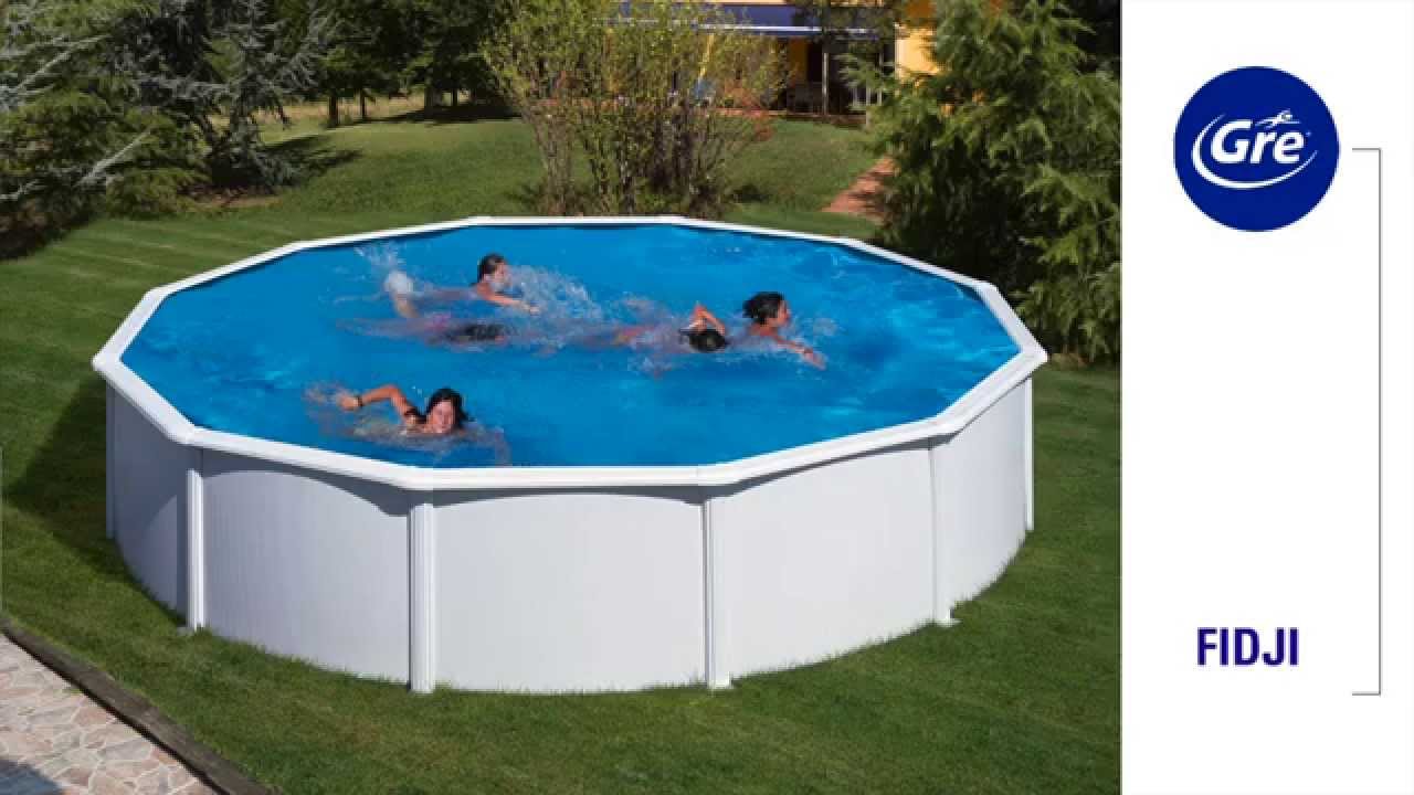 Piscina redonda FIDJI Gre / Round pool FIDJI Gre