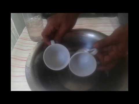 Vídeo: Como Limpar Pratos De Porcelana