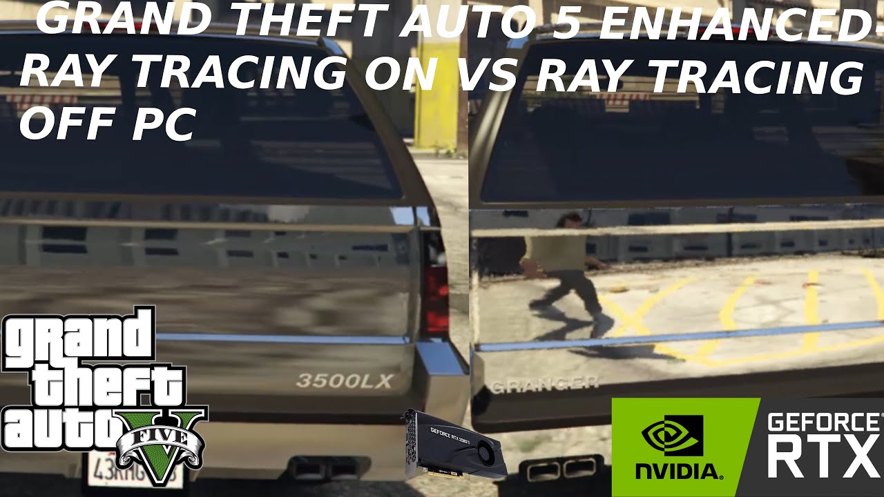 GTA 5 ENHANCED - RAY TRACING ON VS OFF - PC - YouTube