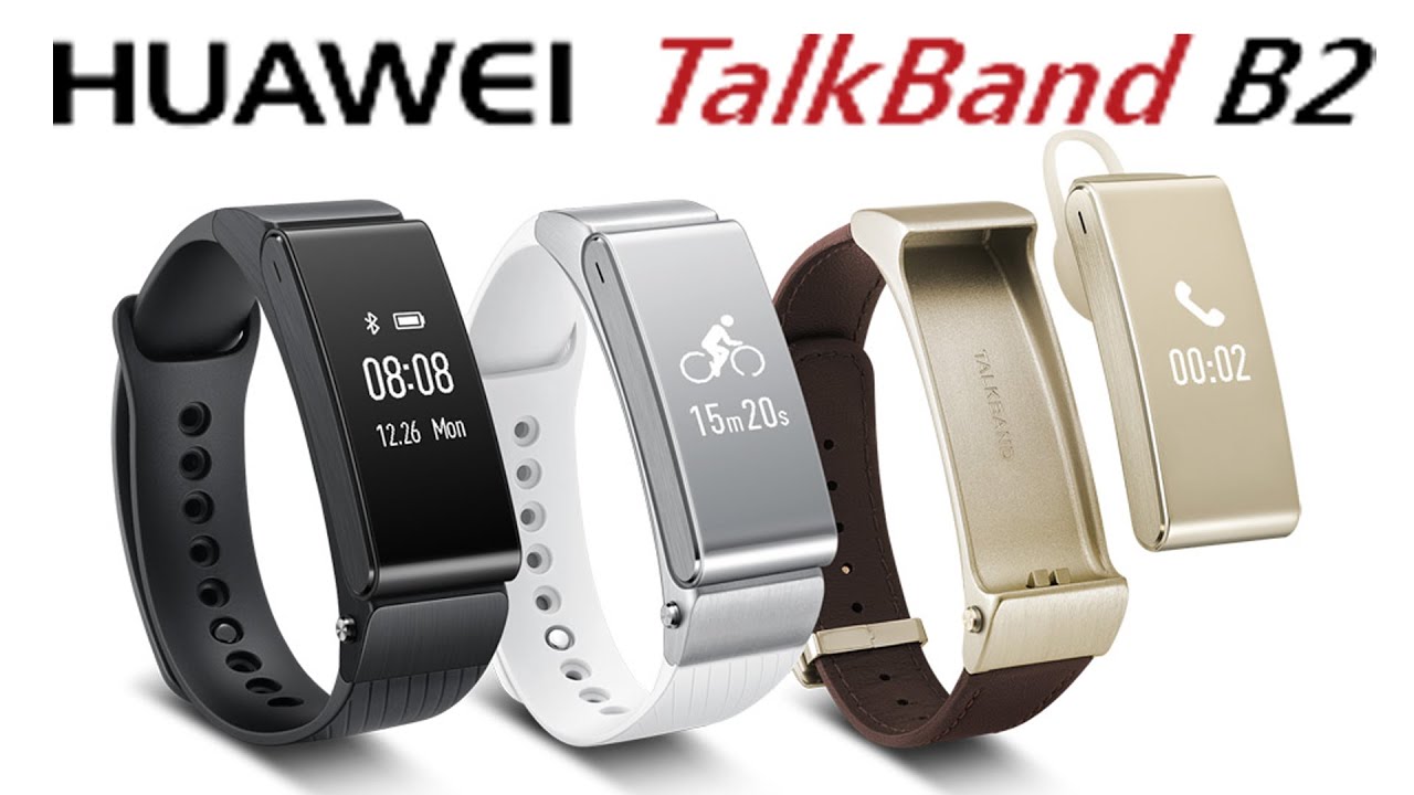 Huawei TalkBand B2: Análisis de la pulsera inteligente (español) - YouTube
