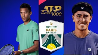 Auger-Aliassime Vs Comesana | ATP Rolex Paris Masters 2025 LIVE Round Of 64 | Live Score & Match