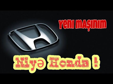 Video: Honda avtomobilim niyə qışqırır?